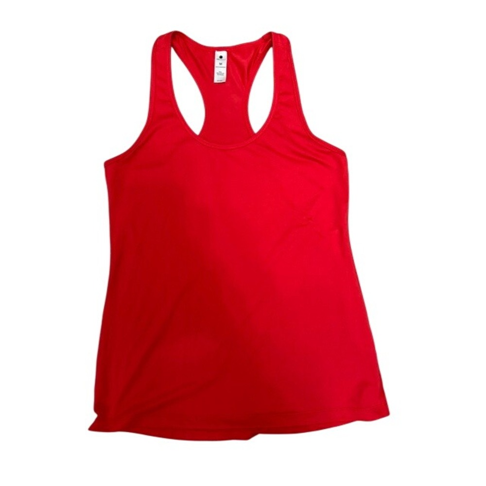 Yogalicious Womens Racerback Tank Top Watermelon Red Activewear Size M - Picture 3 of 7